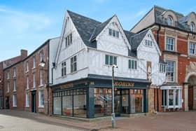 The historic Robins building, along with the Reindeer Inn, are the only two Grade II-listed buildings in Banbury.
