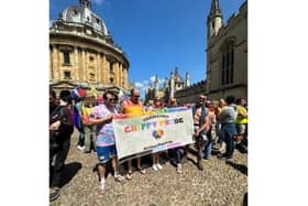 Chipping Norton council staff at the Oxford pride event last year.