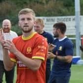 Morgan Roberts has been named the National League North player-of-the-month for August following his fine displays for Banbury United