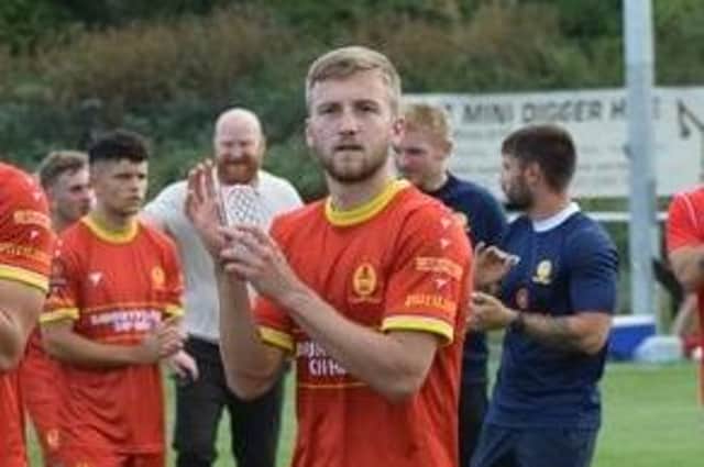 Morgan Roberts has been named the National League North player-of-the-month for August following his fine displays for Banbury United