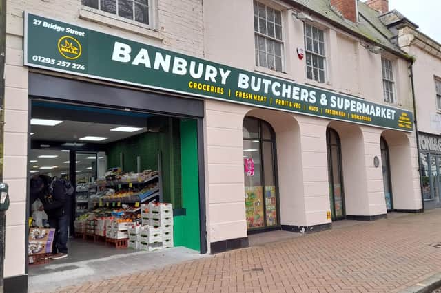 A new butchers and world food supermarket has opened in Bridge Street, Banbury