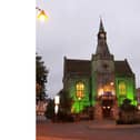 Banbury's town hall will be illuminated from October 16 to October 22.