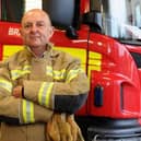 Brackley Firefighter Graham Ayres is set to retire at the end of April after more than 45 years of service to the fire service and wider Brackley area. (photo from previous Banbury Guardian story)