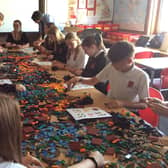 The pupils at Chenderit were treated to a day of learning through LEGO when a former student and current senior digital platform manager at LEGO paid a visit last week..