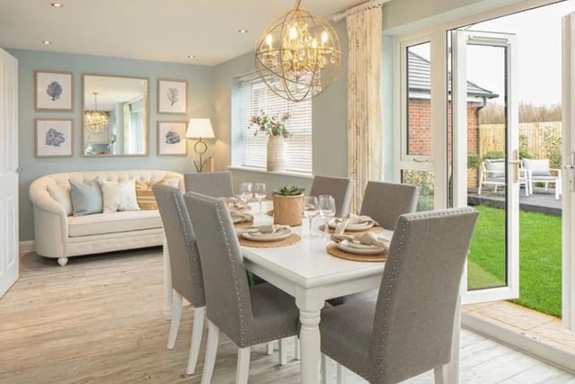 This four bedroom new build detached home in Havant Road, Emsworth is on the market for £580,000. It is listed on Zoopla by Barratt Homes - Saxon Corner.