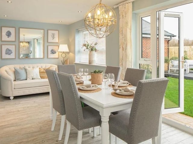 This four bedroom new build detached home in Havant Road, Emsworth is on the market for £580,000. It is listed on Zoopla by Barratt Homes - Saxon Corner.
