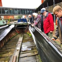 Successful Banbury Canal Festival brings Tooley’s Boatyard a step closer to restoring historic wooden narrowboat