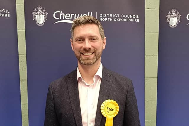 Cllr David Hingley, deputy leader of the Liberal Democrats on Cherwell District Council