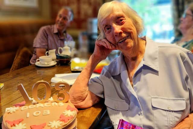 One of Banbury's incredible centenarians, Dorcus Tobin, celebrated her 103 birthday yesterday.