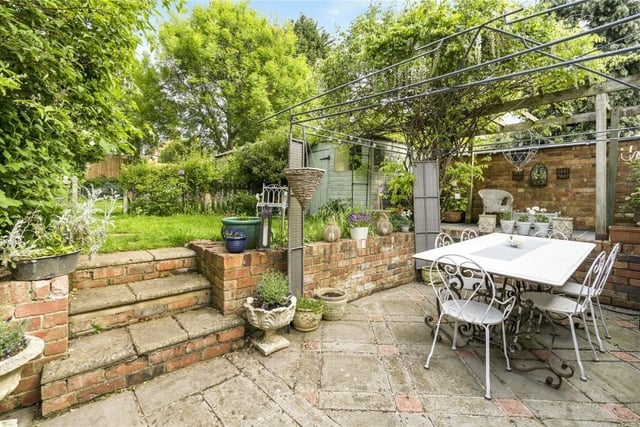 The garden terrace provides a great space for family and entertaining.