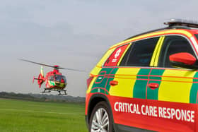 Stock photo of the Thames Valley Air Ambulance. (from Thames Valley Air Ambulance)