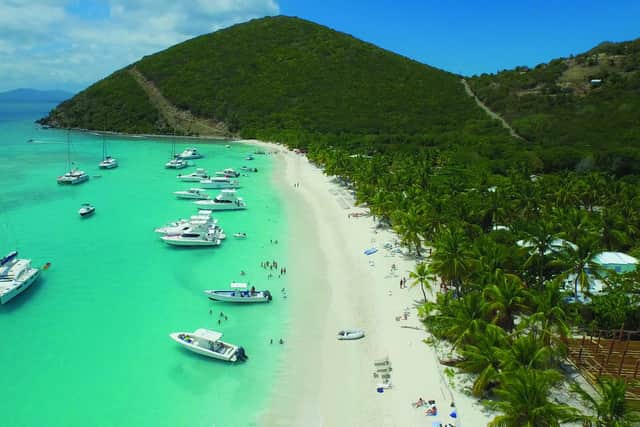 One of the many pristine beaches in the Caribbean. Image: SeaDream Yacht Club