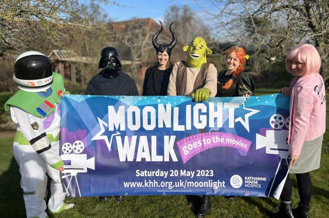 Staff at the hospice are dusting off their favourite film character outfits in preparation for the charity walk in May.