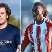 Alex Whittle (left) has signed for Brackley Town, whereas I-Lani Edwards (right) has left on loan. (Photo credit: Pete Keen)