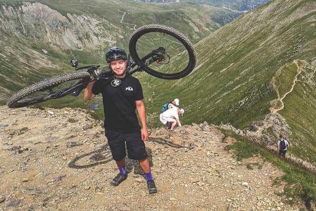 Former mountain bike racer Miki Nawlatyna will use his cycling experience to fundraise for orphans in Ukraine.