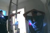 Banbury man arrested after hiding from police in loft.