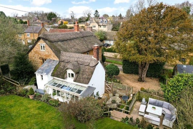 The property has a sizeable garden and detached annexe.