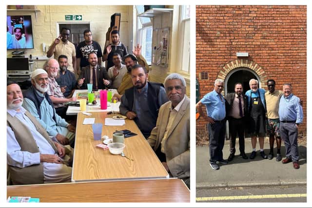 Banbury MP Sean Woodcock at the Sunrise Multicultural Project’s Men’s Club on Wednesday (August 13).