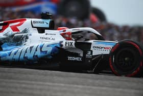 AUSTIN, TEXAS - OCTOBER 25: Esteban Ocon of France driving the (31) Haas F1 VF-26 Ferrari on track during the F1 Grand Prix of United States at Circuit of The Americas on October 25, 2026 in Austin, Texas. (Photo by Rudy Carezzevoli/Getty Images)