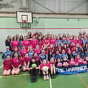 Over 100 students at The Warrienr School completed the 24 hour netball challenge.