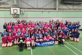 Over 100 students at The Warrienr School completed the 24 hour netball challenge.