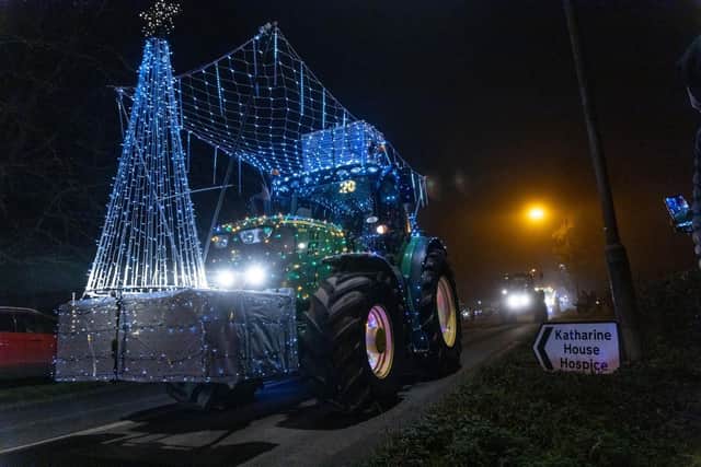 The popular Katharine House Hospice Christmas tractor run will travel to Banbury on Saturday December 16.