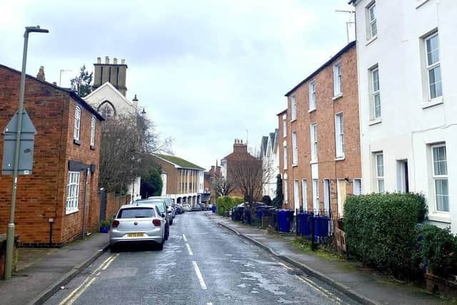 Crouch Street is one of a number of town centre residential streets that the new parking restrictions cover.