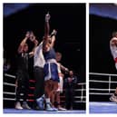 Banbury boxing star Marlon ‘Mr Magic’ Gray-Deacon successfully defended his Masters Boxing world title against a tough opponent in Germany. (Credits Morgan Edwards)