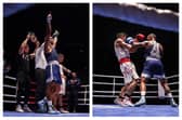 Banbury boxing star Marlon ‘Mr Magic’ Gray-Deacon successfully defended his Masters Boxing world title against a tough opponent in Germany. (Credits Morgan Edwards)