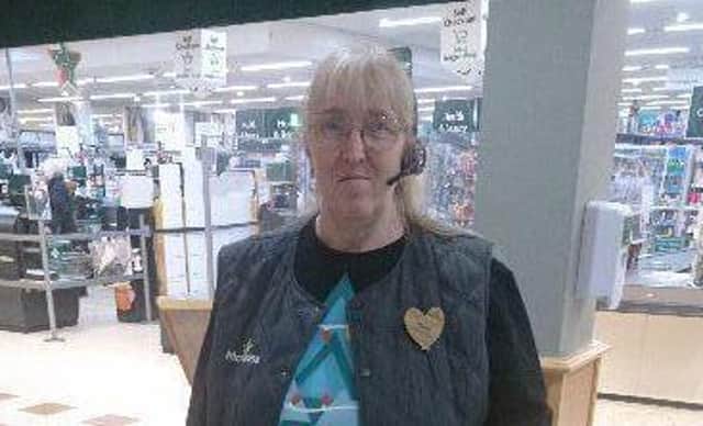 Morrisons' community champion Mandy Merry who has been organising a charity Christmas Disco for Saturday, December 17