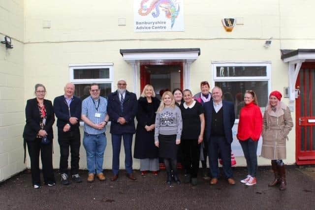 Lord Samuelson Banubry Award-winning Banbury charity opens new town centre premises