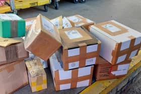 A business owner has had to collect their own parcels to take to the sorting office as Royal Mail does not have the staff to meet the contracted collection