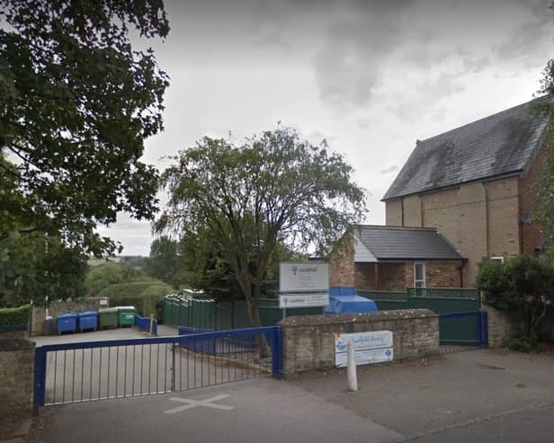 Brackley's Southfield Primary Academy, which is set to close down in July 2024.