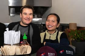 Liam and Bobo from Bobo's Cambodian Kitchen in Banbury's Lock29.