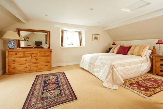 Each of the property's bedrooms are very spacious.