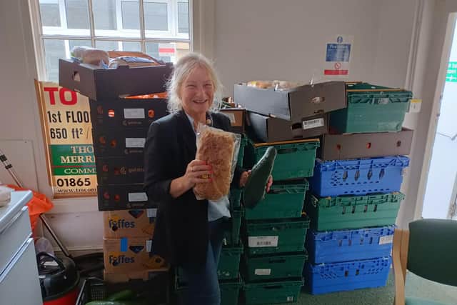 Volunteer and larder user Nicola Menage says the larder brings the Chipping Norton community together.