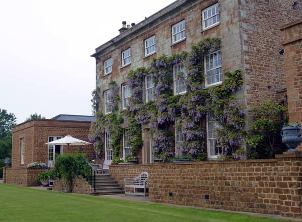 Priors Marston Manor whose gardens are open tomorrow (Wednesday)