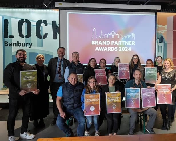 The award ceremony celebrated the best Castle Quay businesses as voted for by the shoppers.