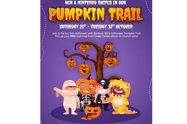 The Banbury BID team has organised a free pumpkin trail this Halloween.