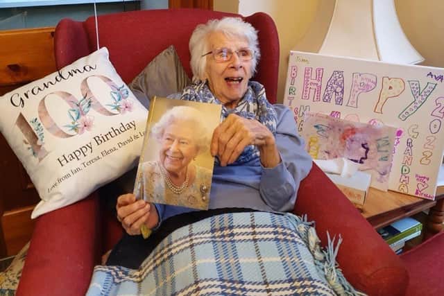 Margaret Backhouse celebrated her 100th birthday earlier this year in January at Kineton Manor Nursing Home (Submitted photo from the nursing home)