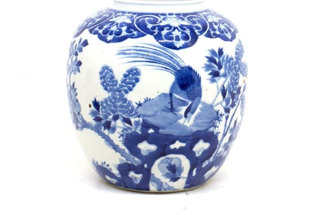 This Chinese ginger jar could sell for thousands at auction