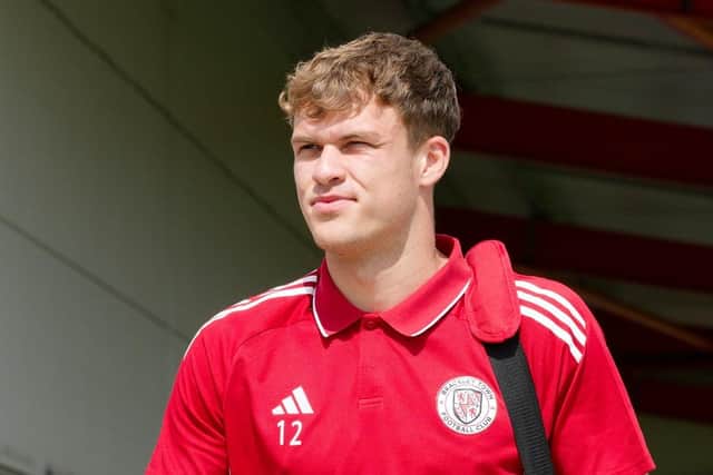 Josh Tomlinson returns from suspension in time for Brackley Town v Harborough Town in the National League North. (Photo credit: Pete Keen)
