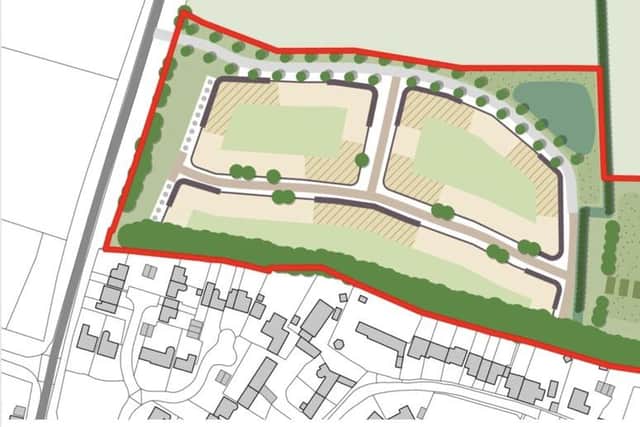 Brasenose College's development plan for a ten acre site on the edge of Cropredy between the canal marina to Keytes Close