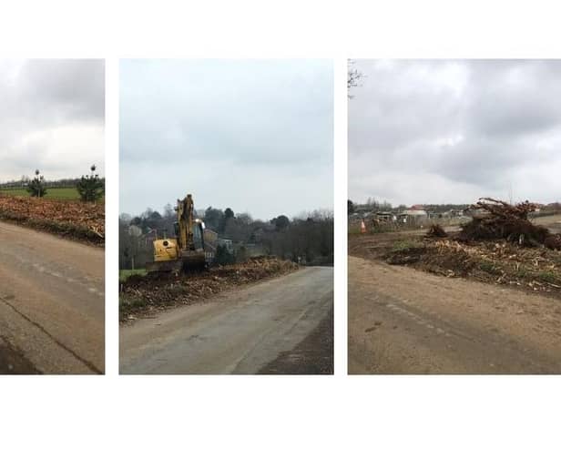 A Bodicote resident has said that they are 'absolutely furious' that an ancient hedgerow has been cut down in the village.