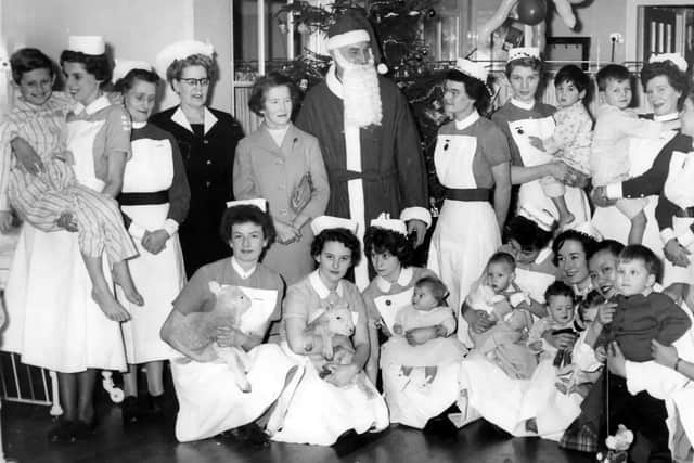 Christmas time in the Holbech children's ward at the Horton