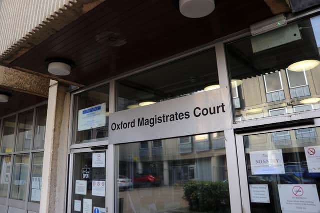 Oxford Magistrates' Court where cases involving offences by Banbury area offenders are heard