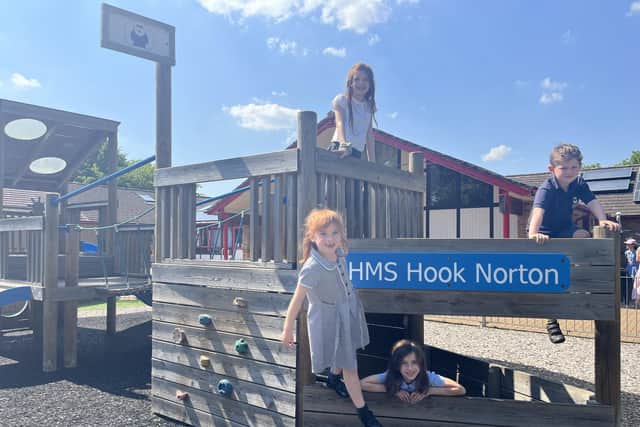 HMS Hook Norton will be available for children to play in during the Primary School Summer Fete this Saturday