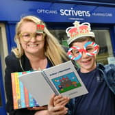 Arthur May-Coates, aged 7, was crowned winner of Scrivens Opticians & Hearing Care’s ‘design a book cover’ competition.