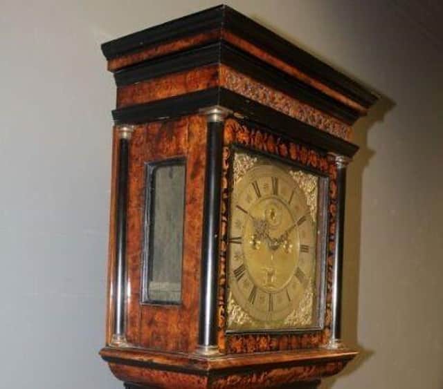 A Henry Godfrey, London eight-day Longcase clock in burr walnut, expected to reach £5,000 – £8,000