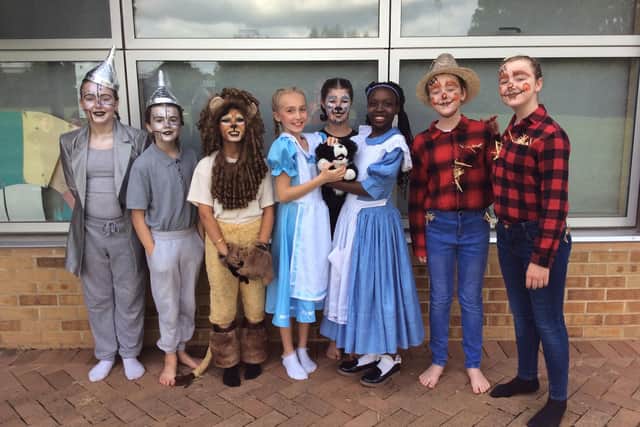 The headmaster at St Leonards described the two performances of The Wizard of Oz as the best he'd ever seen.